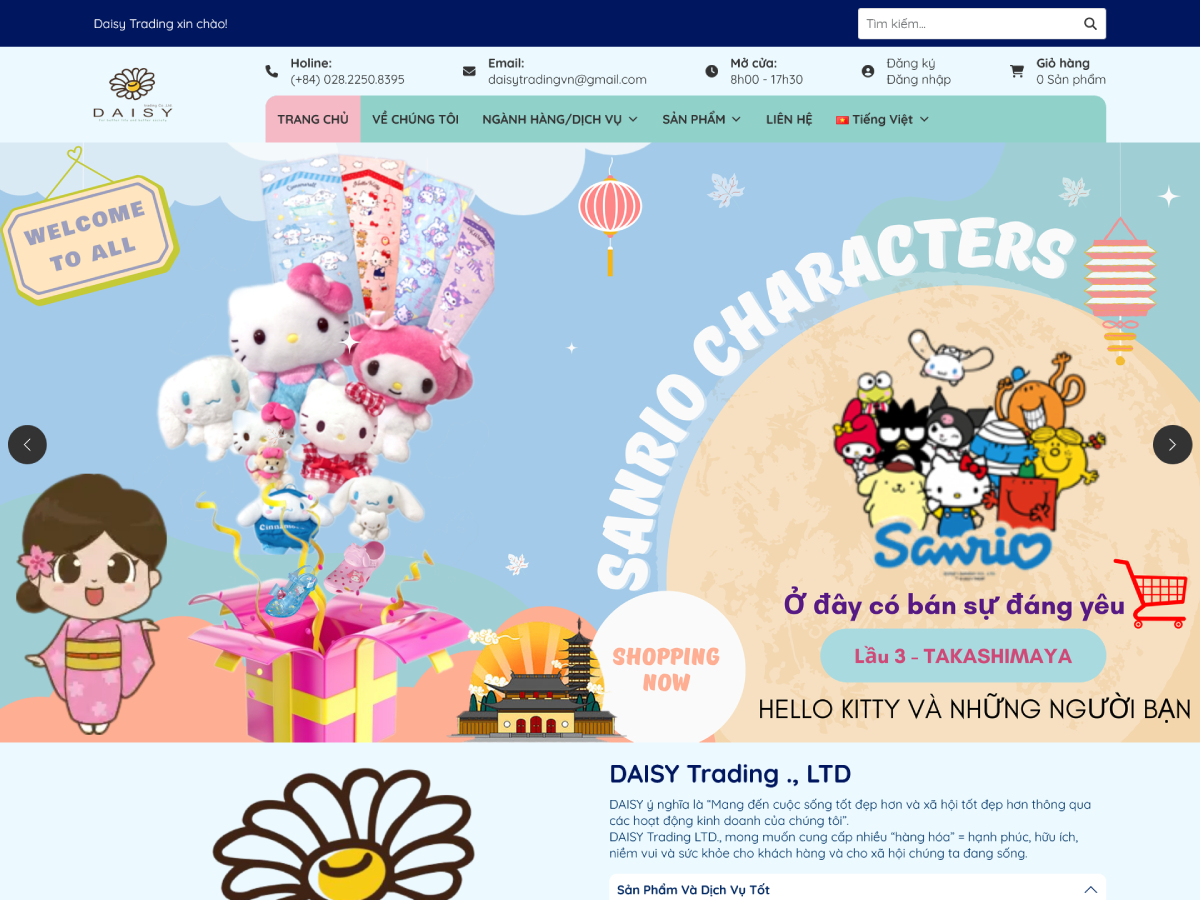 Công ty TNHH đầu tư thương mại và dịch vụ Daisy