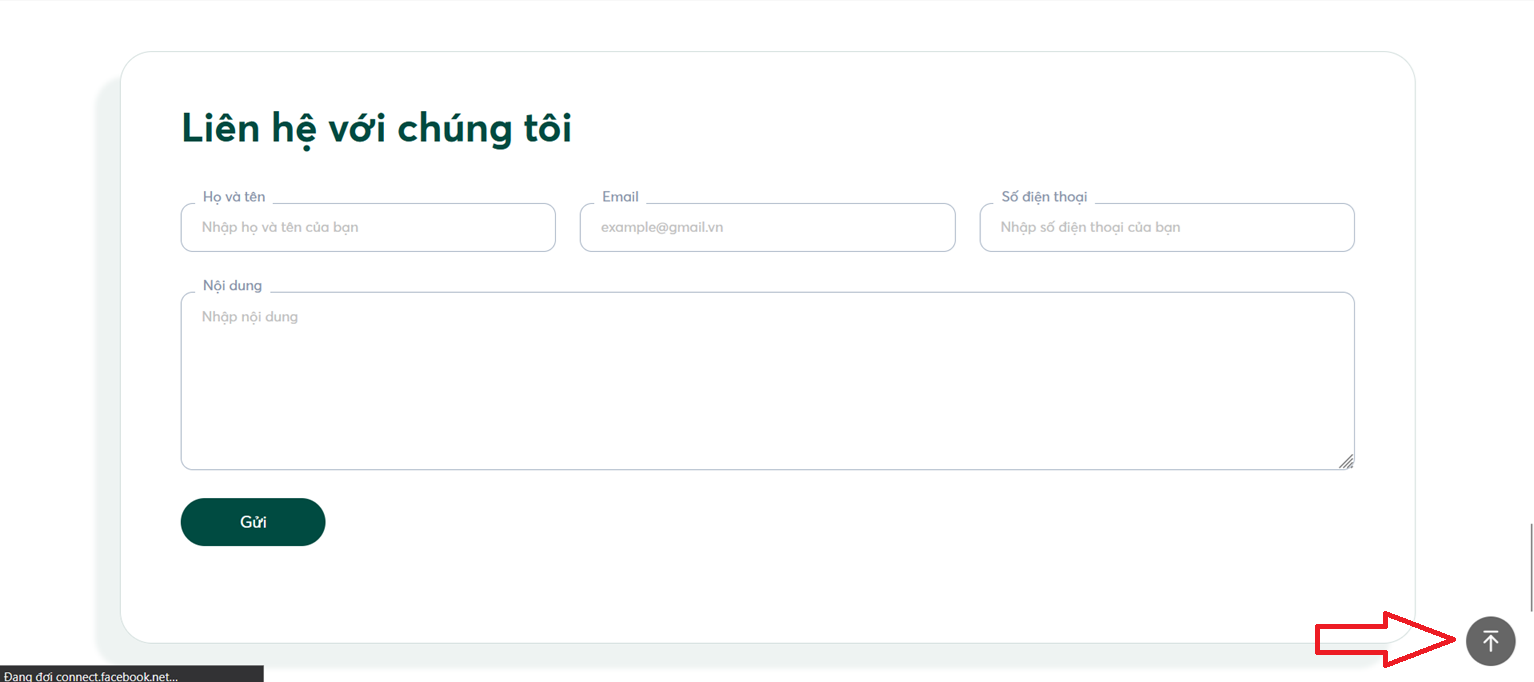 Tạo nút cuộn về đầu trang