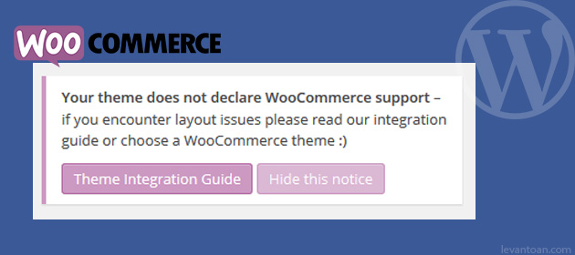 Your theme does not declare WooCommerce support
